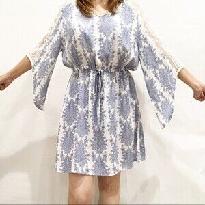 AVAILABLE Paisley‎ Dress Blue Prints Size Small